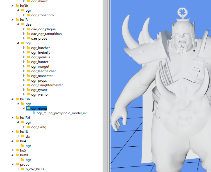 New Ogre Model Found In Game Files Golgfag Total War Warhammer