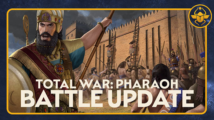 Total War: PHARAOH - Dev Update - Battle