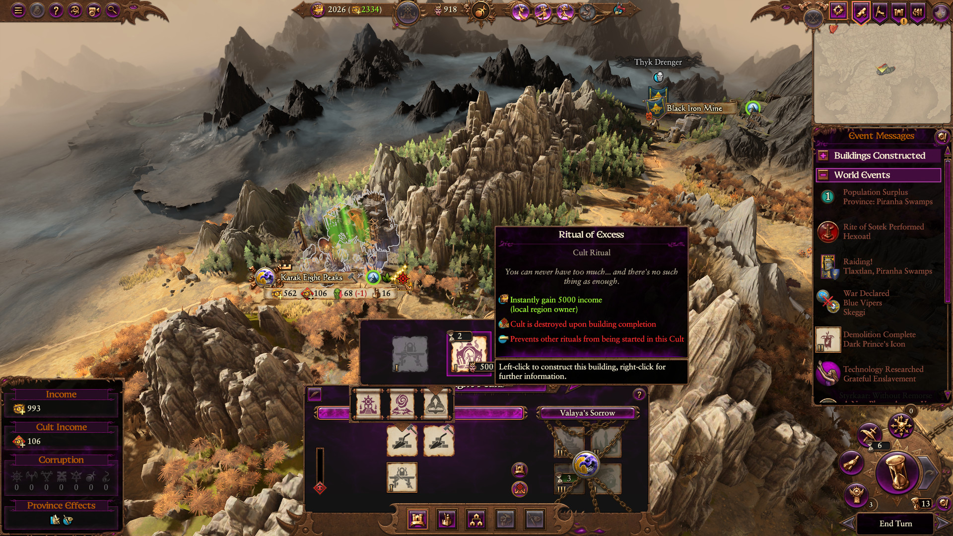 Masque and Dechala Missing and Useless Cult Buildings - Total War ...