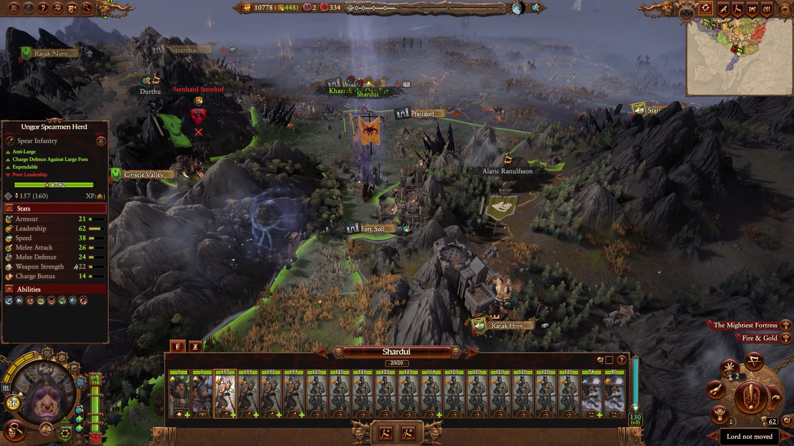 [Needs Info] UI default size is too small on 1440p and UI scaling blurs text Total War Warhammer