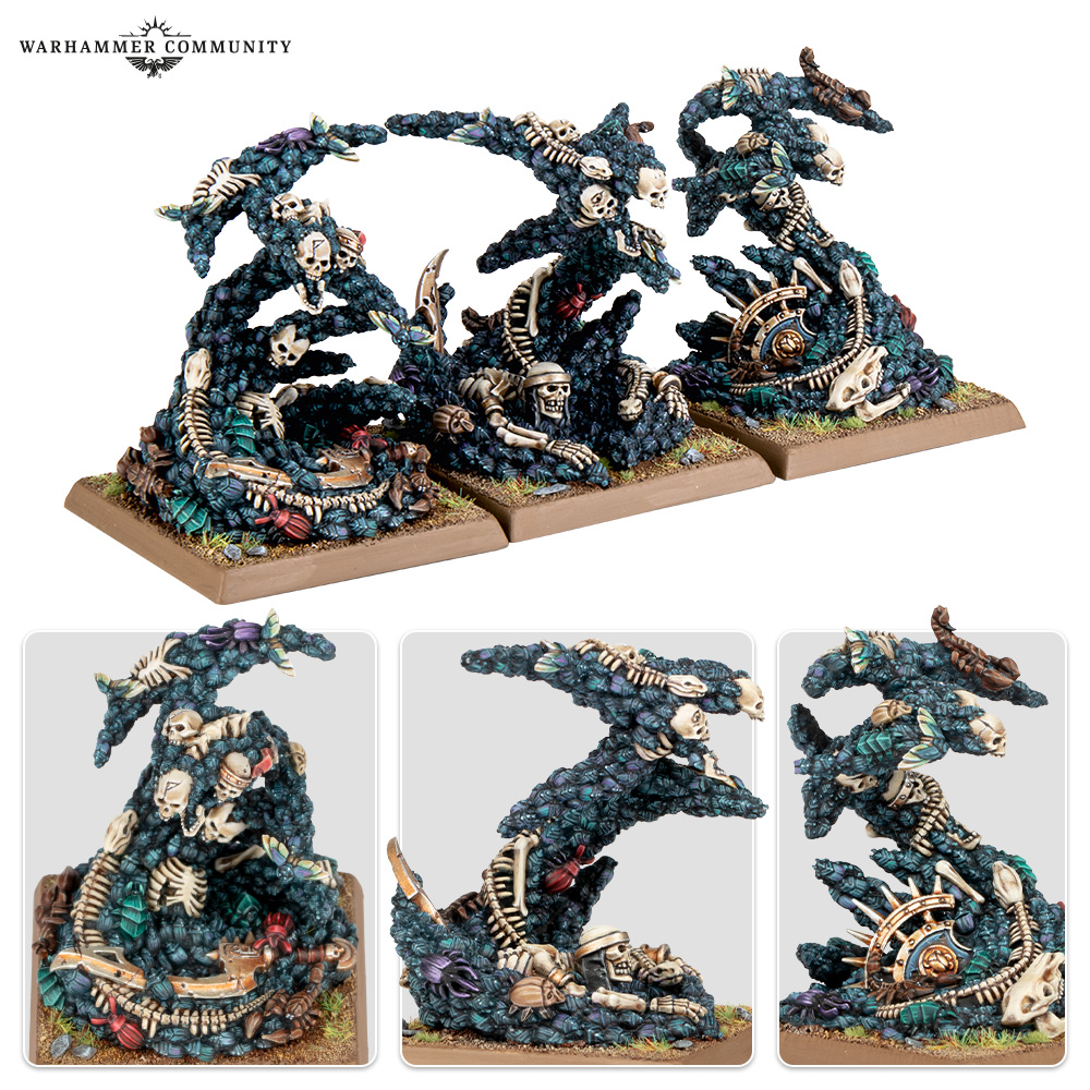 Warhammer The Old World – Tomb King of Khemri High Priest on Necrolith Bone  Dragon «