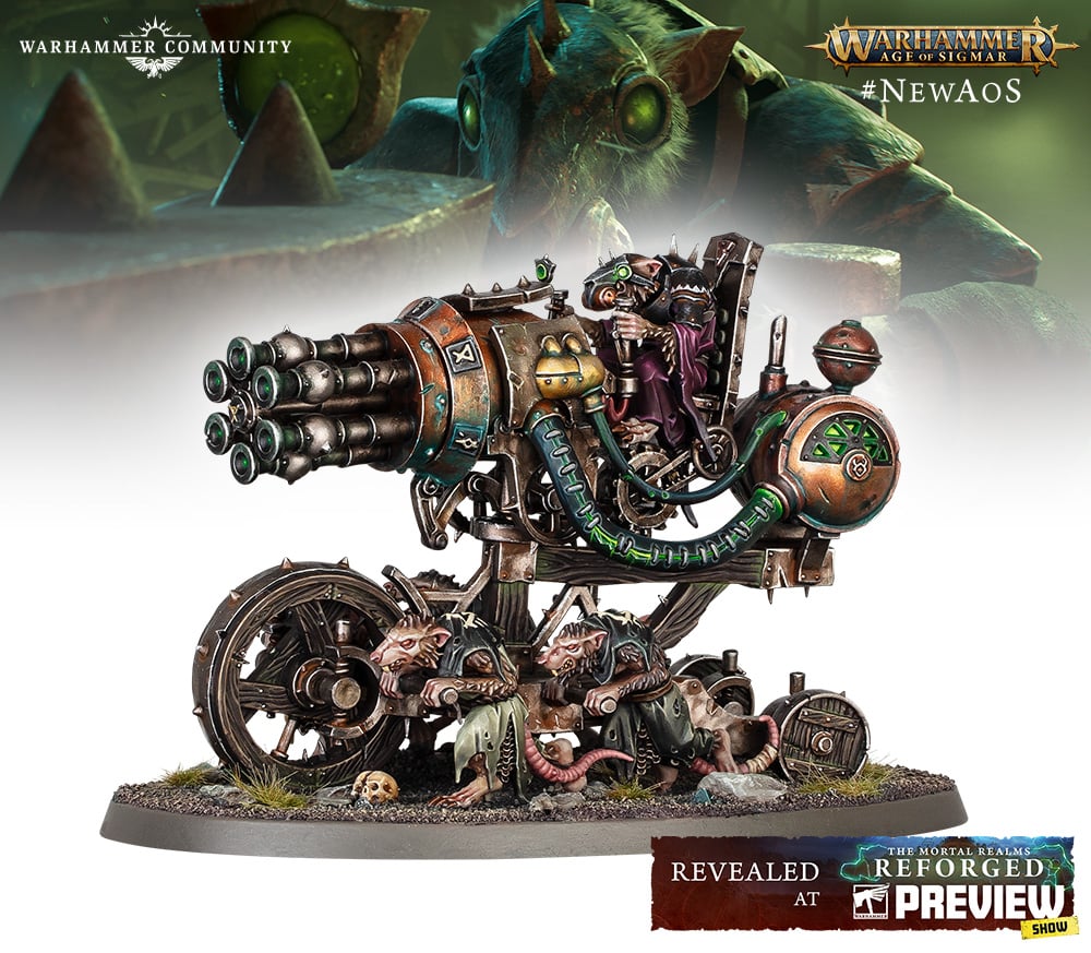 GW news new skaven models Total War Warhammer
