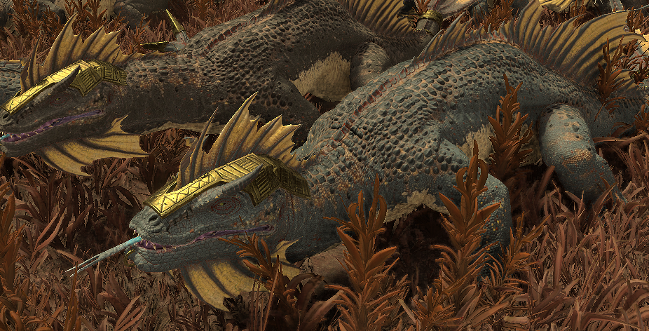 Lizardmen colors are not so colorful - Total War: WARHAMMER