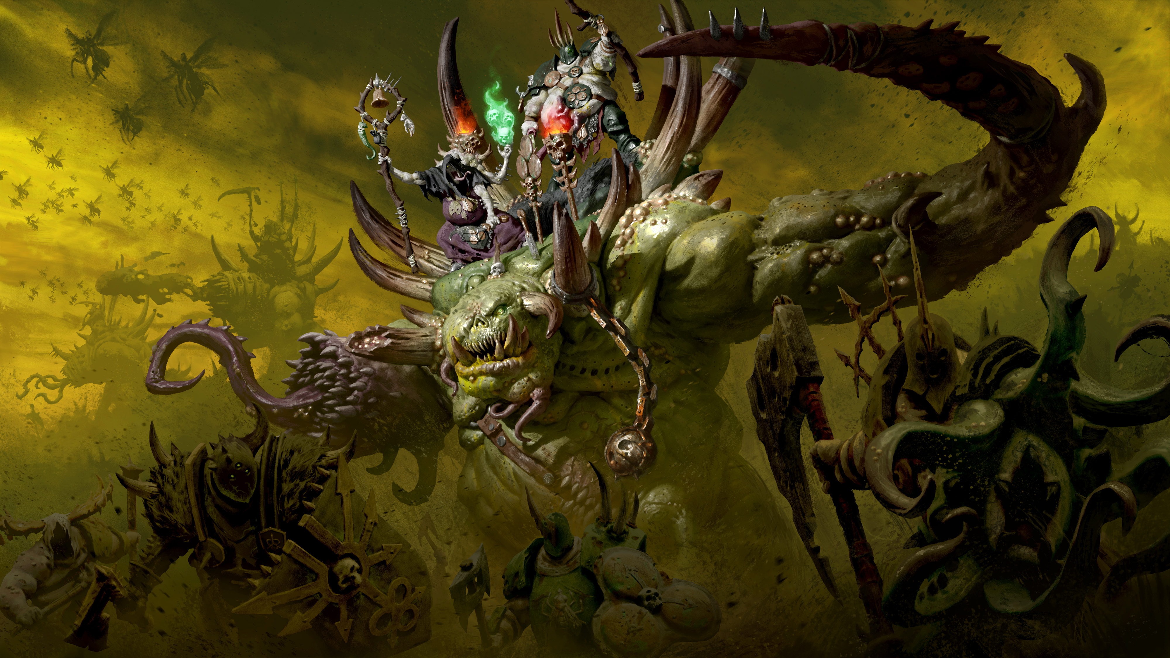 Os Glottkin em Total War Warhammer 3 Lords of the End Times