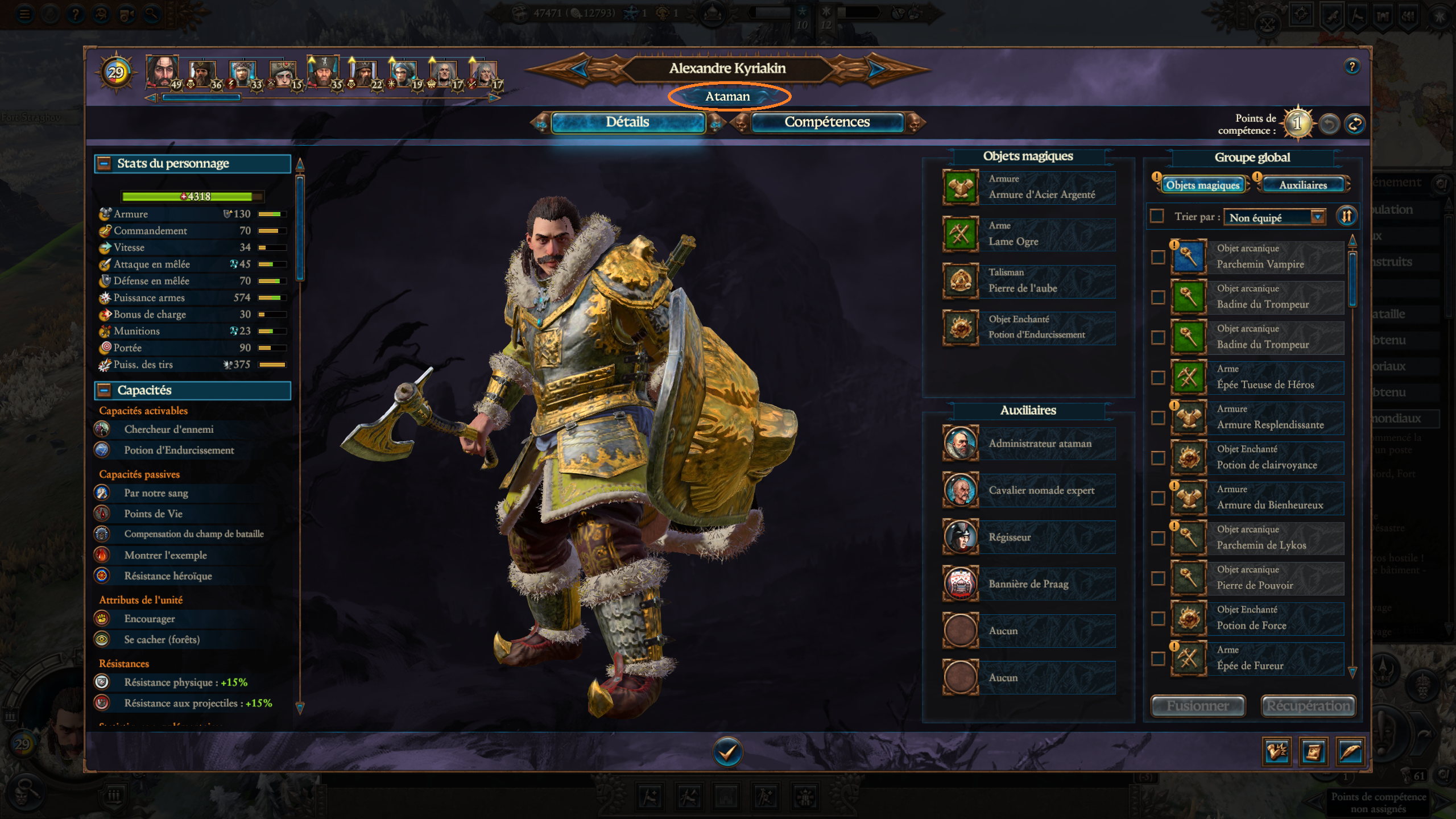 Sharp Ataman Dead ataman can lead army with infinite travel points (6.1.2) - Total ...