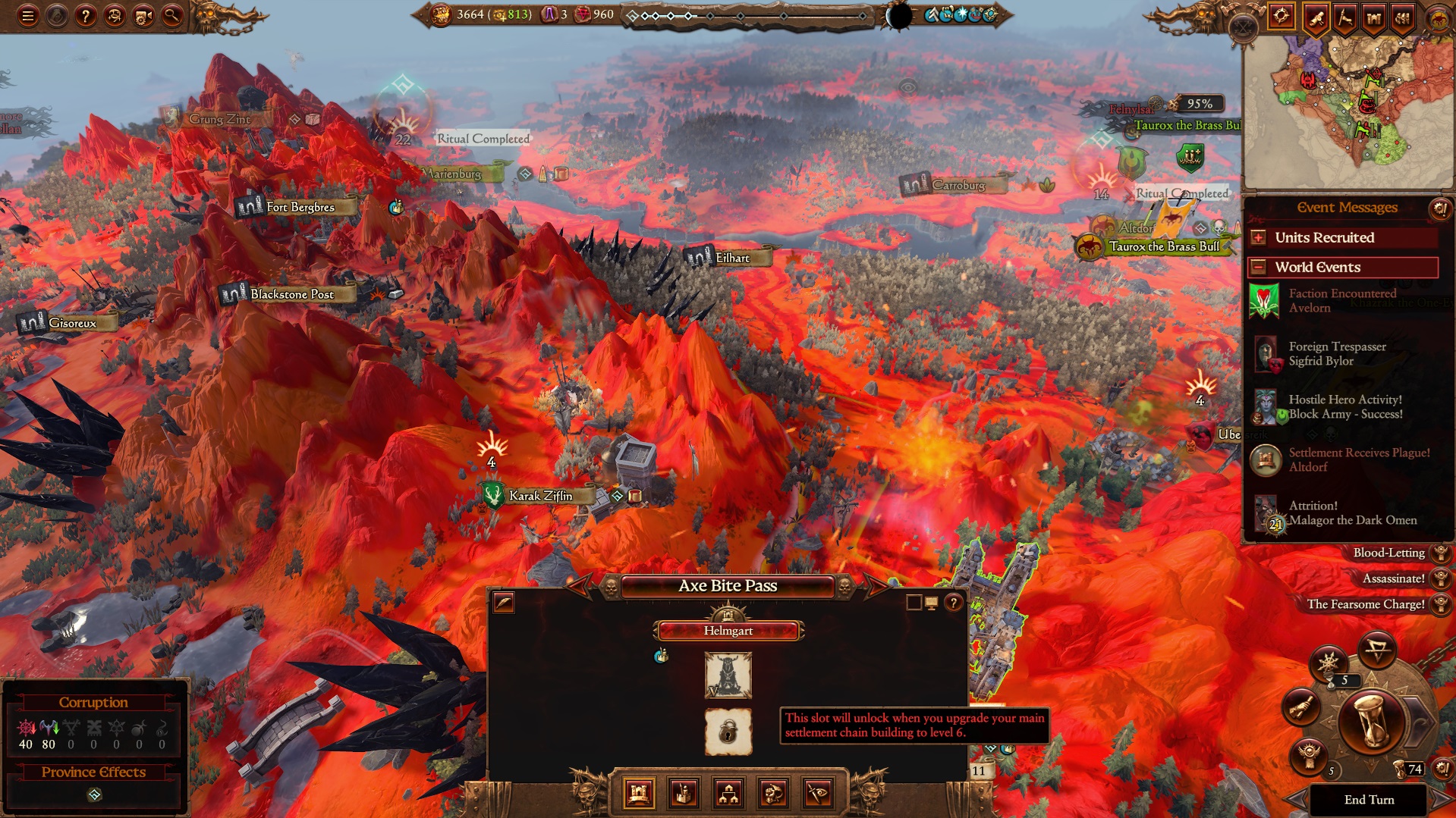 Weird Beastmen Axe Bite Pass/Helmgart (and probably other passes like ...