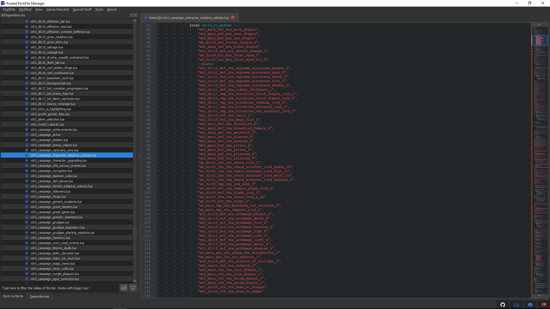 Greasus Drakecrush Big Name unlock inconsistency - Total War: WARHAMMER