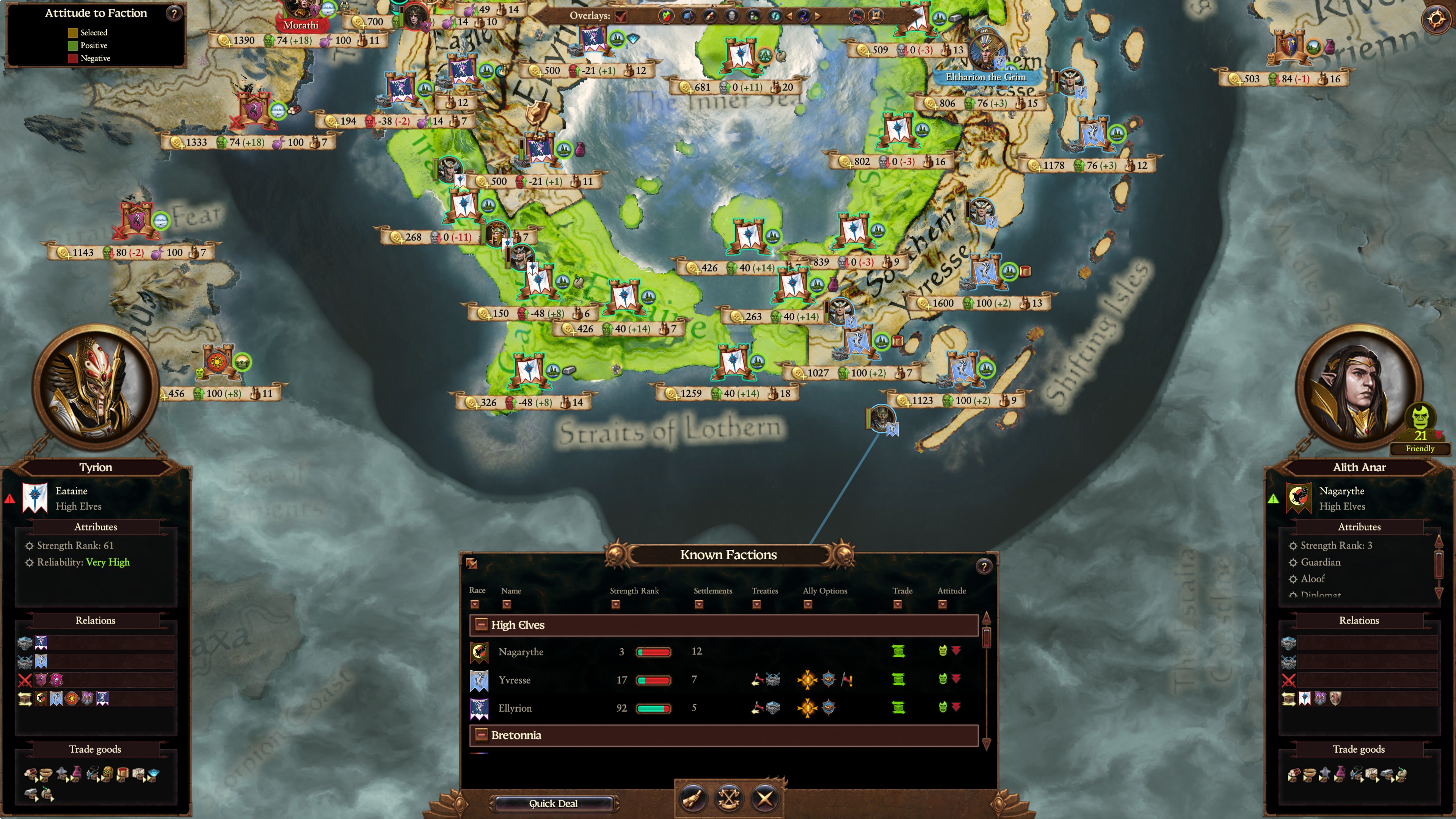 Cothique Map Eliminated Factions Encountered Following Confederation - Total War ...
