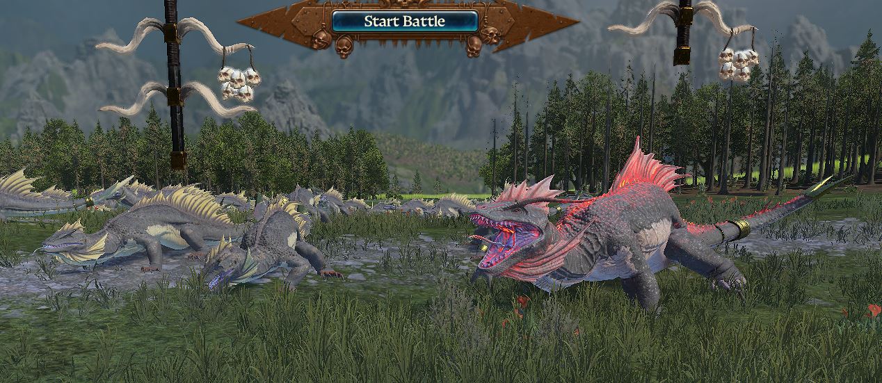 Lizardmen colors are not so colorful - Total War: WARHAMMER