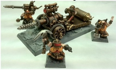 Citadel Finecast – Nain Master Engineer Avec Great Weapon – Warhammer – Neuf